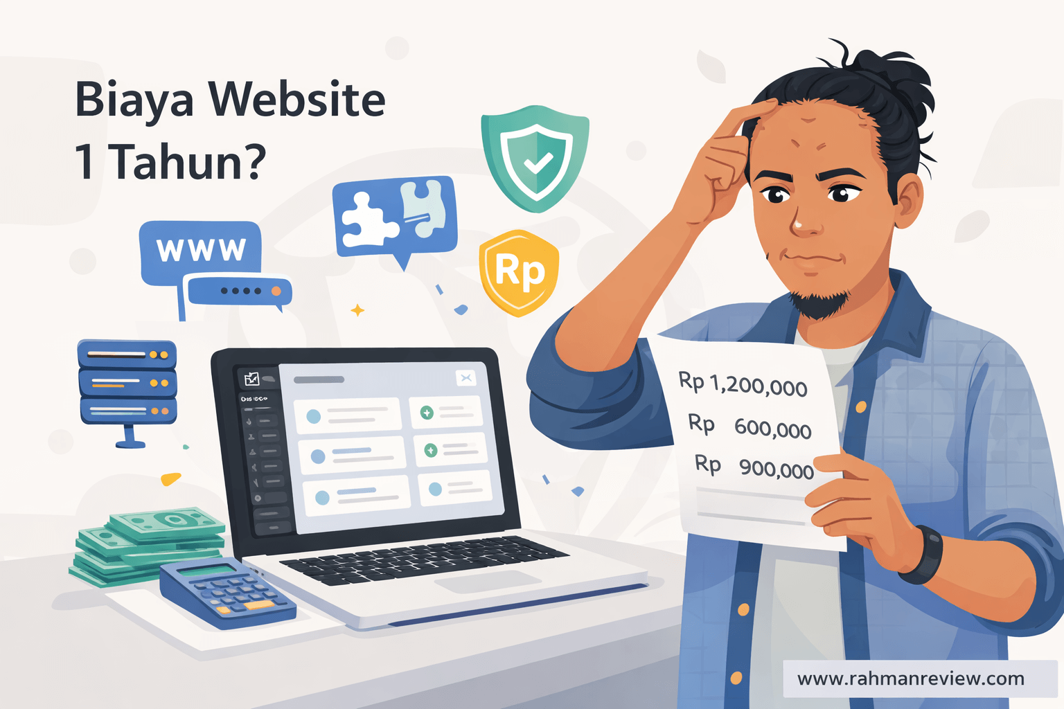 biaya website umkm wordpress 1 tahun 