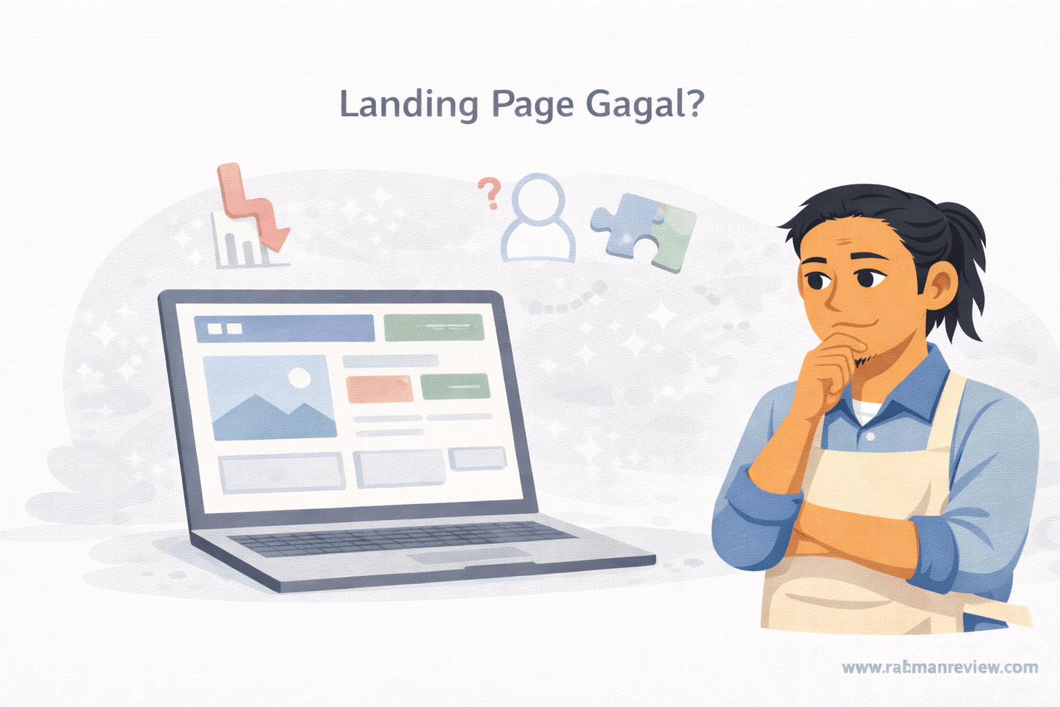 kenapa landing page umkm sering gagal 