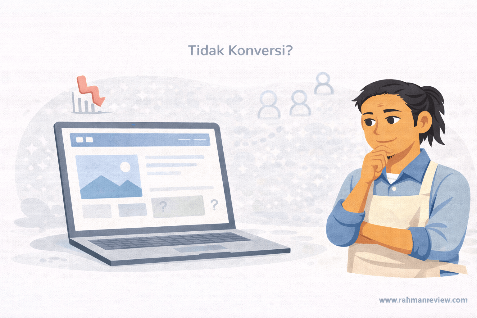 kenapa landing page umkm tidak konversi