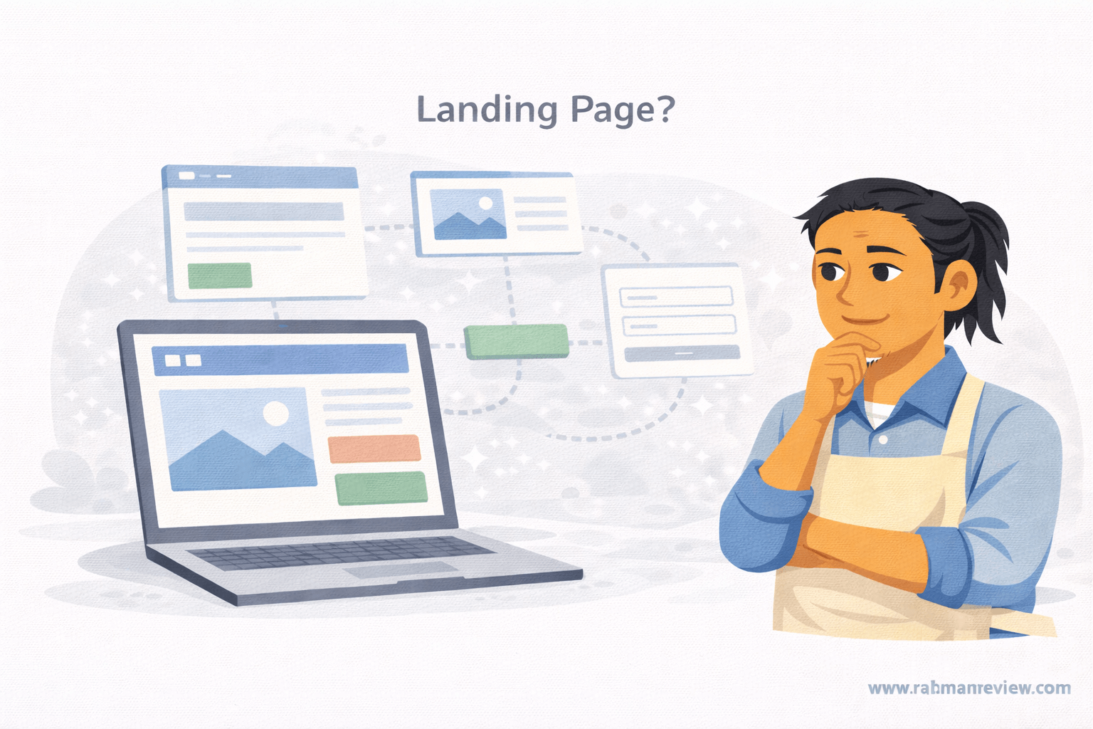 landing page itu apa untuk umkm 